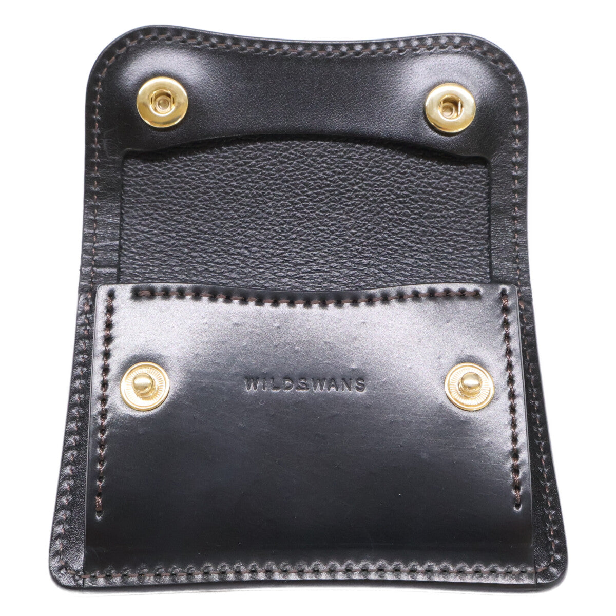 WILDSWANS ワイルドスワンズ 【新品同様】TONGUE/HC(SD)/BK タング コードバン/サドルプルアップ コインケース