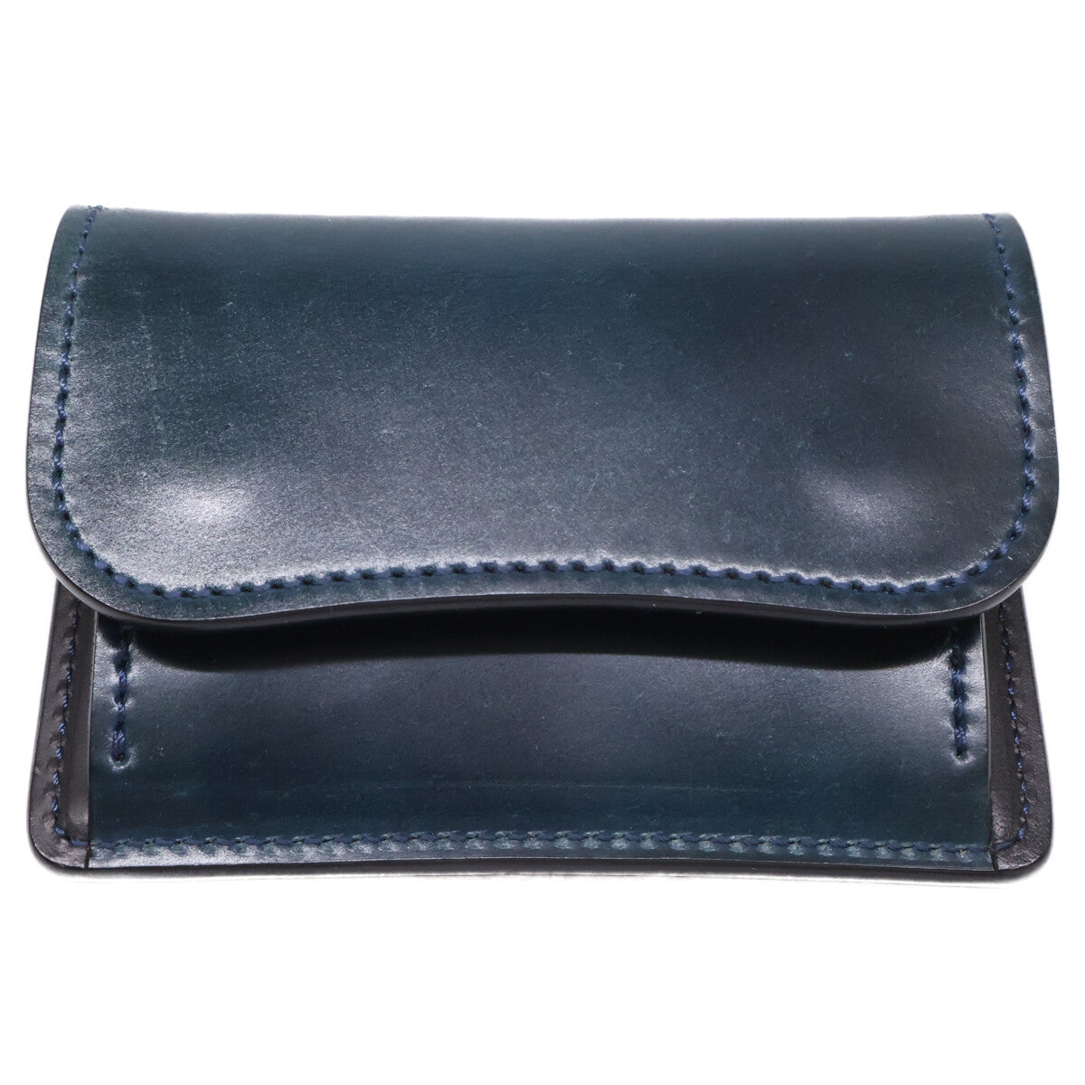 WILDSWANS ワイルドスワンズ 【美品】CSS-TONGUE/HC/INTBxEB/BK タング コードバン/サドルプルアップ コインケース