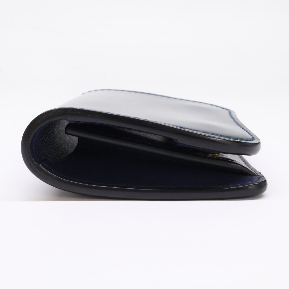 WILDSWANS ワイルドスワンズ 【美品】SP-PALM V2 B/HC/INTBxNOV/MARxEBT/ORG パームV2 コードバン/ノボナッパ/型押しブッテーロ 二つ折り財布 二つ折り財布（小銭入れあり）