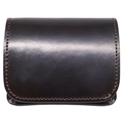 WILDSWANS ワイルドスワンズ 【新品同様】CASA/HC(SD)/#8 カーサ コードバン/サドルプルアップ ミニ財布 二つ折り財布（小銭入れあり）