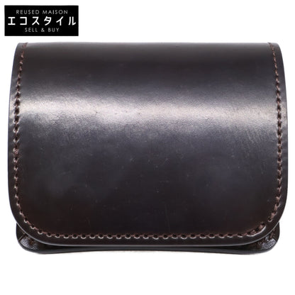 WILDSWANS ワイルドスワンズ 【新品同様】CASA/HC(SD)/#8 カーサ コードバン/サドルプルアップ ミニ財布 二つ折り財布（小銭入れあり）