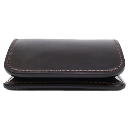 WILDSWANS ワイルドスワンズ 【新品同様】CASA/HC(SD)/#8 カーサ コードバン/サドルプルアップ ミニ財布 二つ折り財布（小銭入れあり）