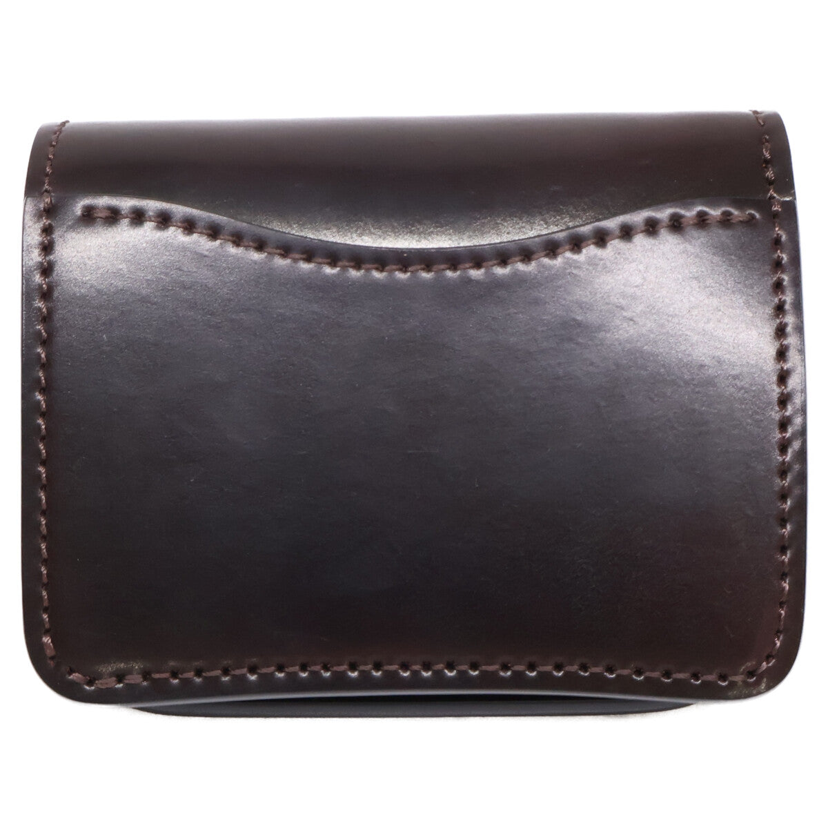 WILDSWANS ワイルドスワンズ 【新品同様】CASA/HC(SD)/#8 カーサ コードバン/サドルプルアップ ミニ財布 二つ折り財布（小銭入れあり）