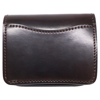 WILDSWANS ワイルドスワンズ 【新品同様】CASA/HC(SD)/#8 カーサ コードバン/サドルプルアップ ミニ財布 二つ折り財布（小銭入れあり）