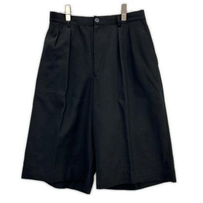MAISON SPECIAL メゾンスペシャル 11251461509 ブラック ウォッシャブルウールプライムワイドショーツ ボトムス