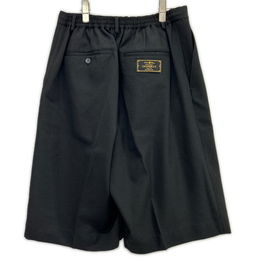 MAISON SPECIAL メゾンスペシャル 11251461509 ブラック ウォッシャブルウールプライムワイドショーツ ボトムス