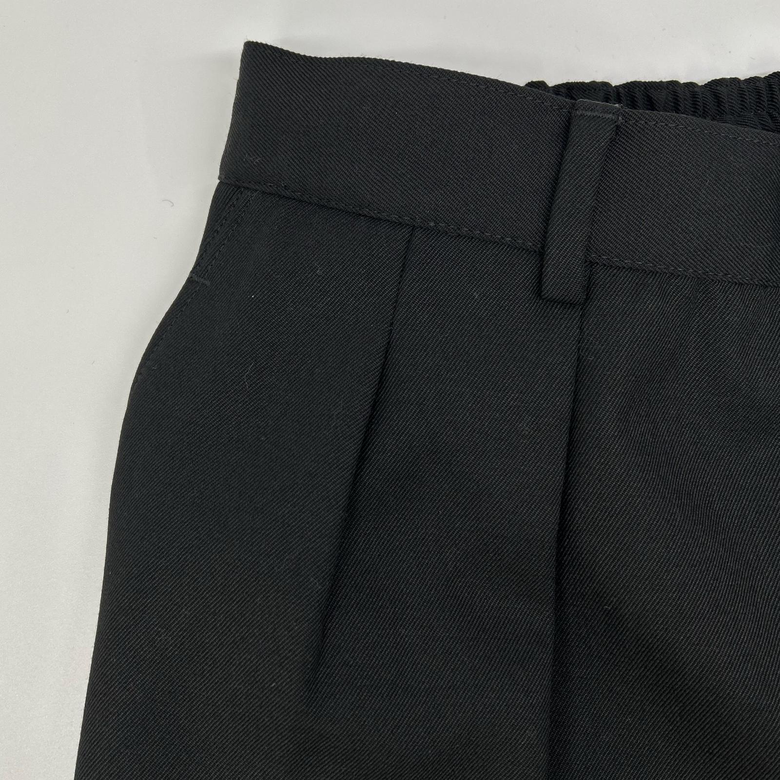 MAISON SPECIAL メゾンスペシャル 11251461509 ブラック ウォッシャブルウールプライムワイドショーツ ボトムス