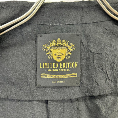 MAISON SPECIAL メゾンスペシャル 11251111202 ブラック ダブルテーラードジャケット ジャケット