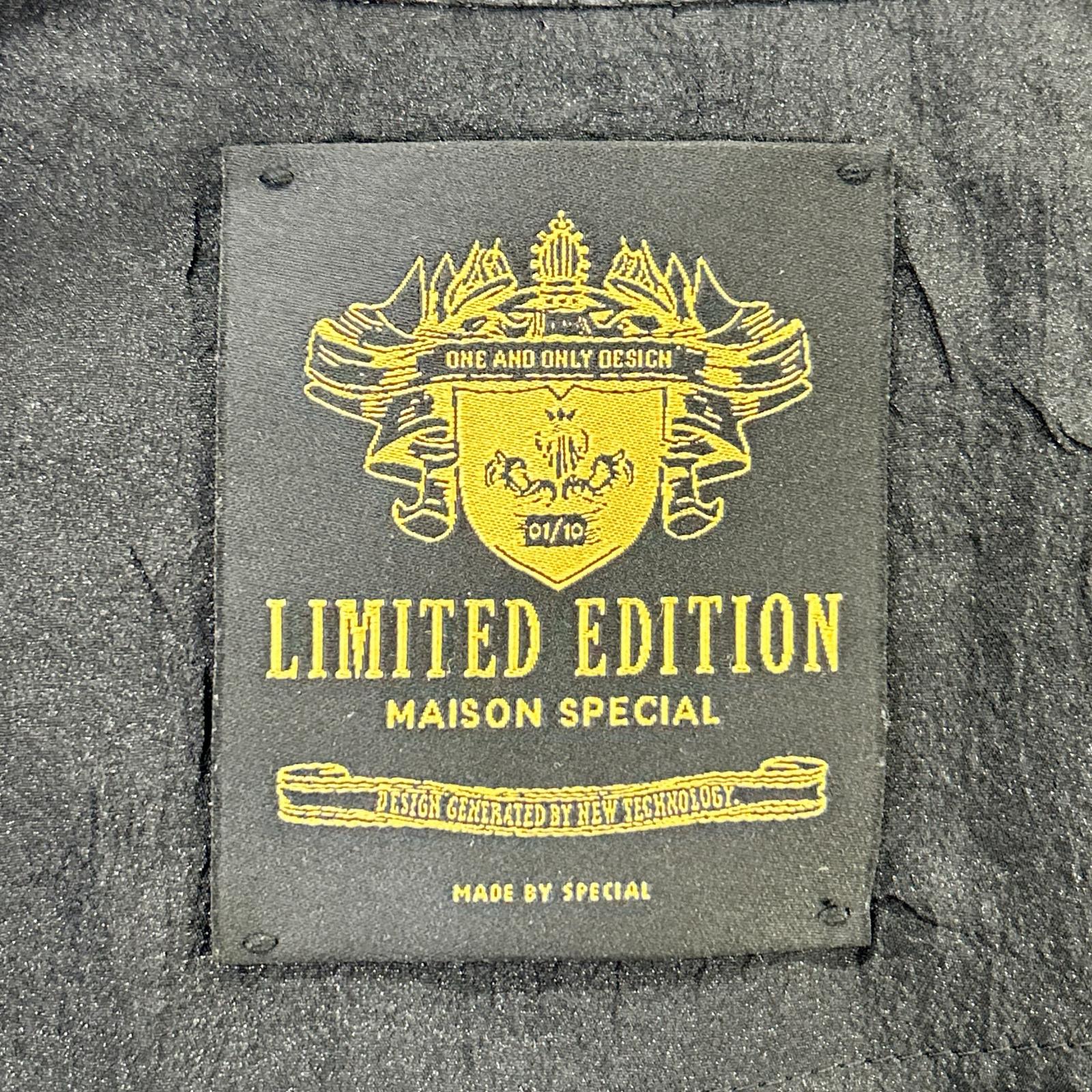 MAISON SPECIAL メゾンスペシャル 11251111202 ブラック ダブルテーラードジャケット ジャケット