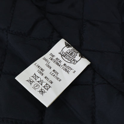 JOE MCCOY ジョーマッコイ 【美品】MJ18126 VARSITY JACKET BRUNSWICK アームレザー切替 スタジャン ジャケット