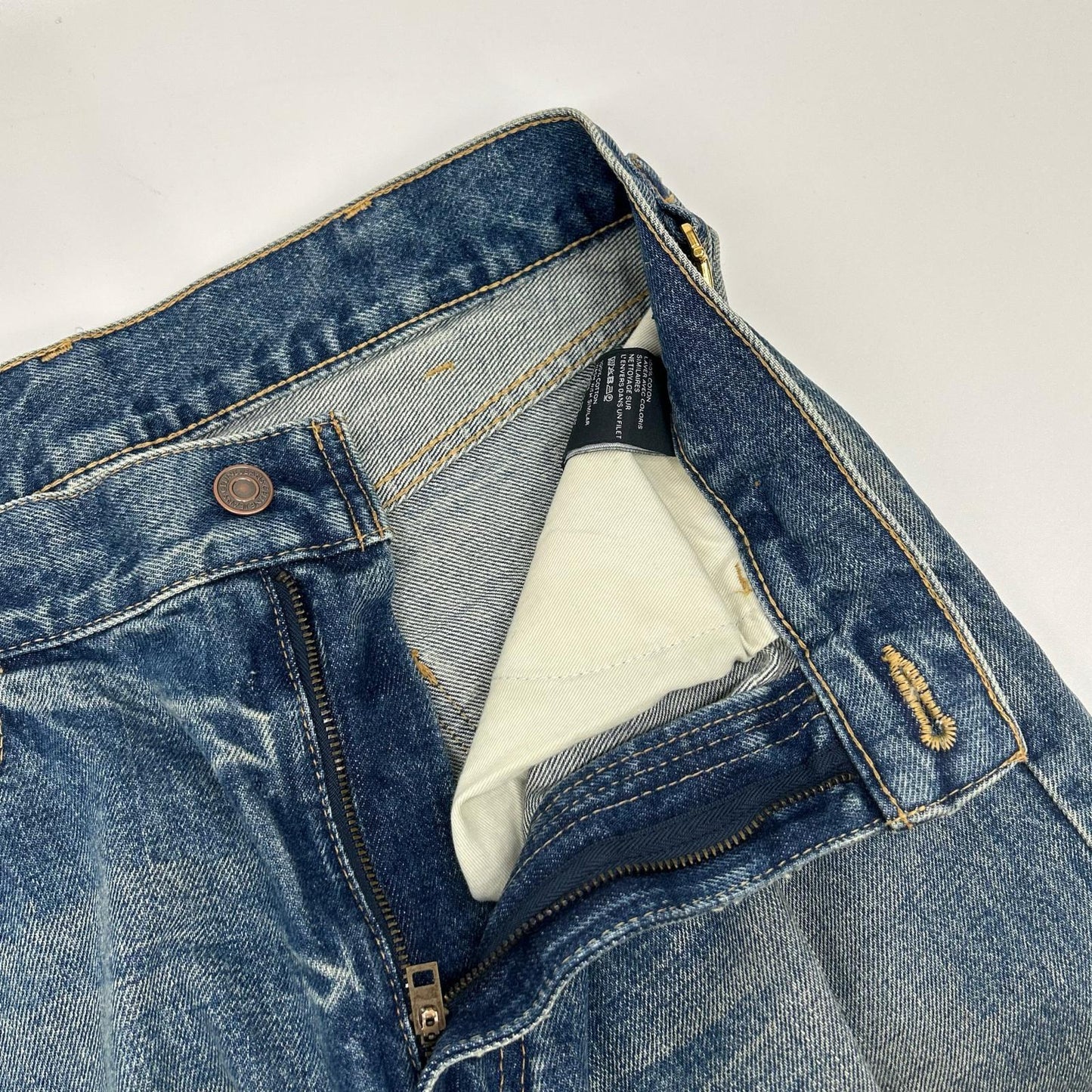 CELINE セリーヌ W_HR_014 N861 930F 07UW マカダム金具 マーガレットデニム ボトムス
