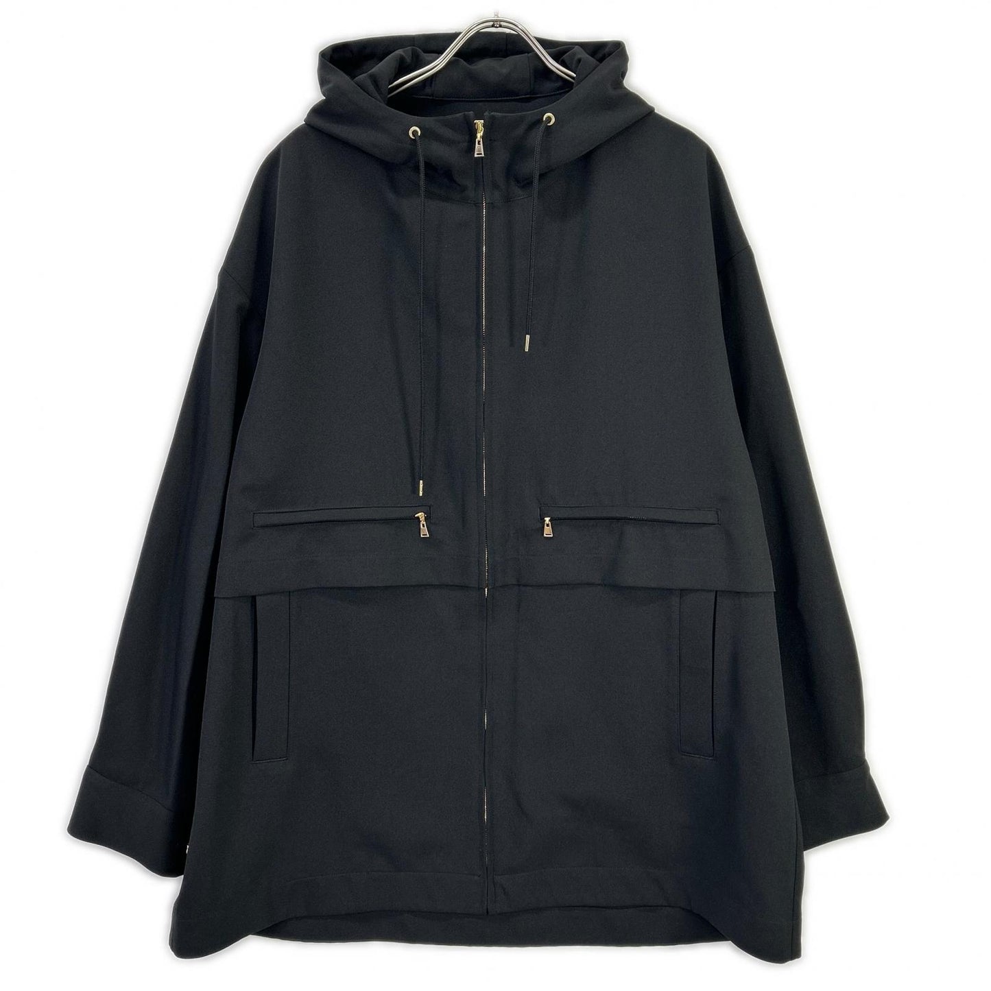 CULLNI クルニ ブラック ジップアップフーディジャケット ジャケット