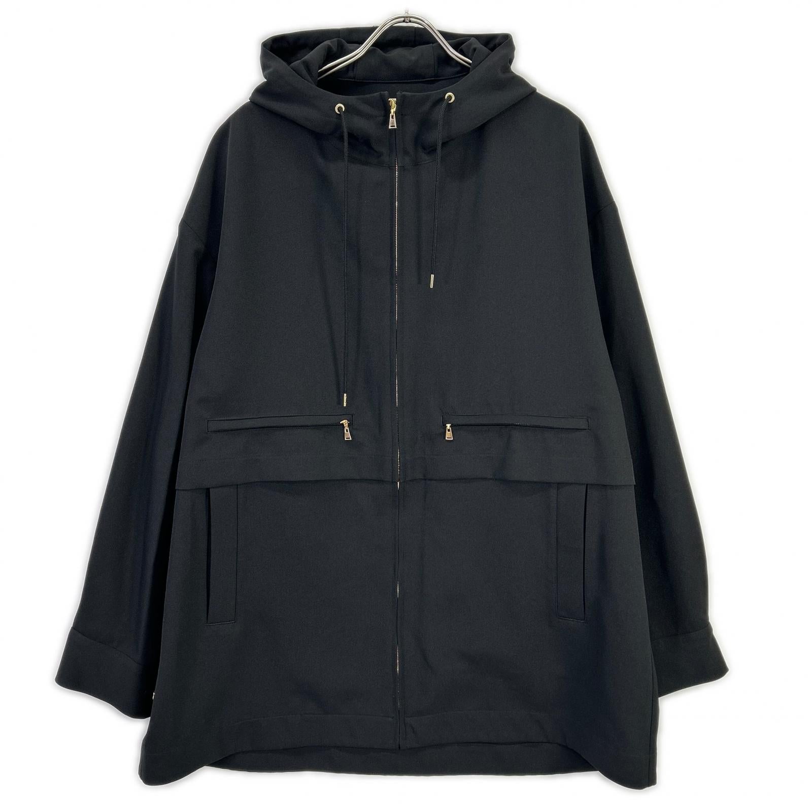 CULLNI クルニ ブラック ジップアップフーディジャケット ジャケット