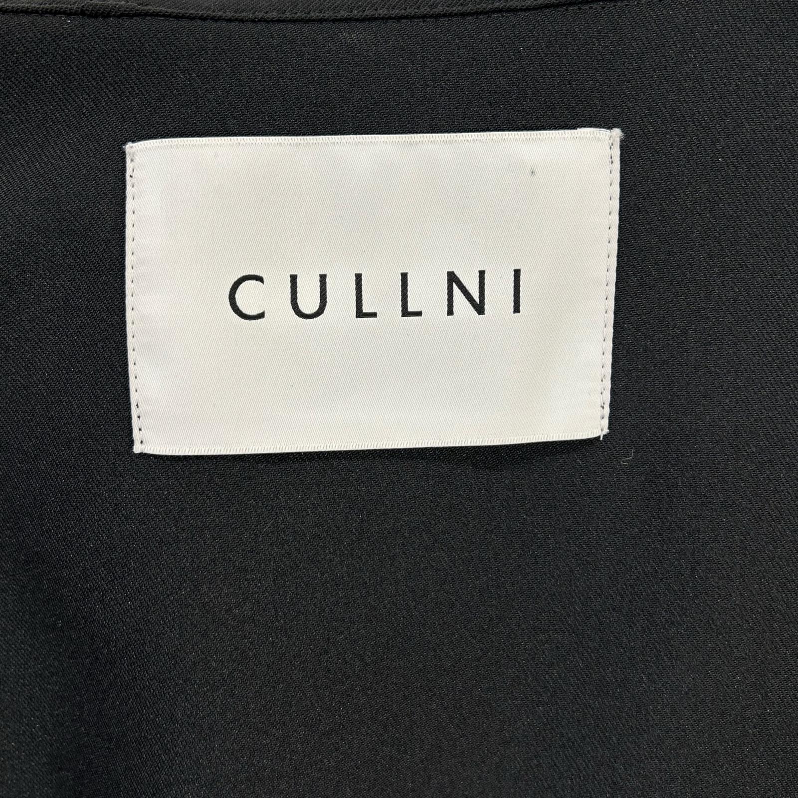CULLNI クルニ ブラック ジップアップフーディジャケット ジャケット