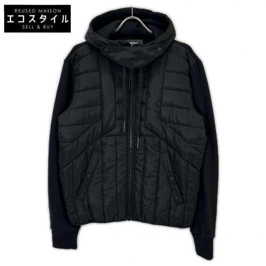 DIESEL ディーゼル A00689-J-LINES-0BAXF ジップアップ中綿フーディ ジャケット