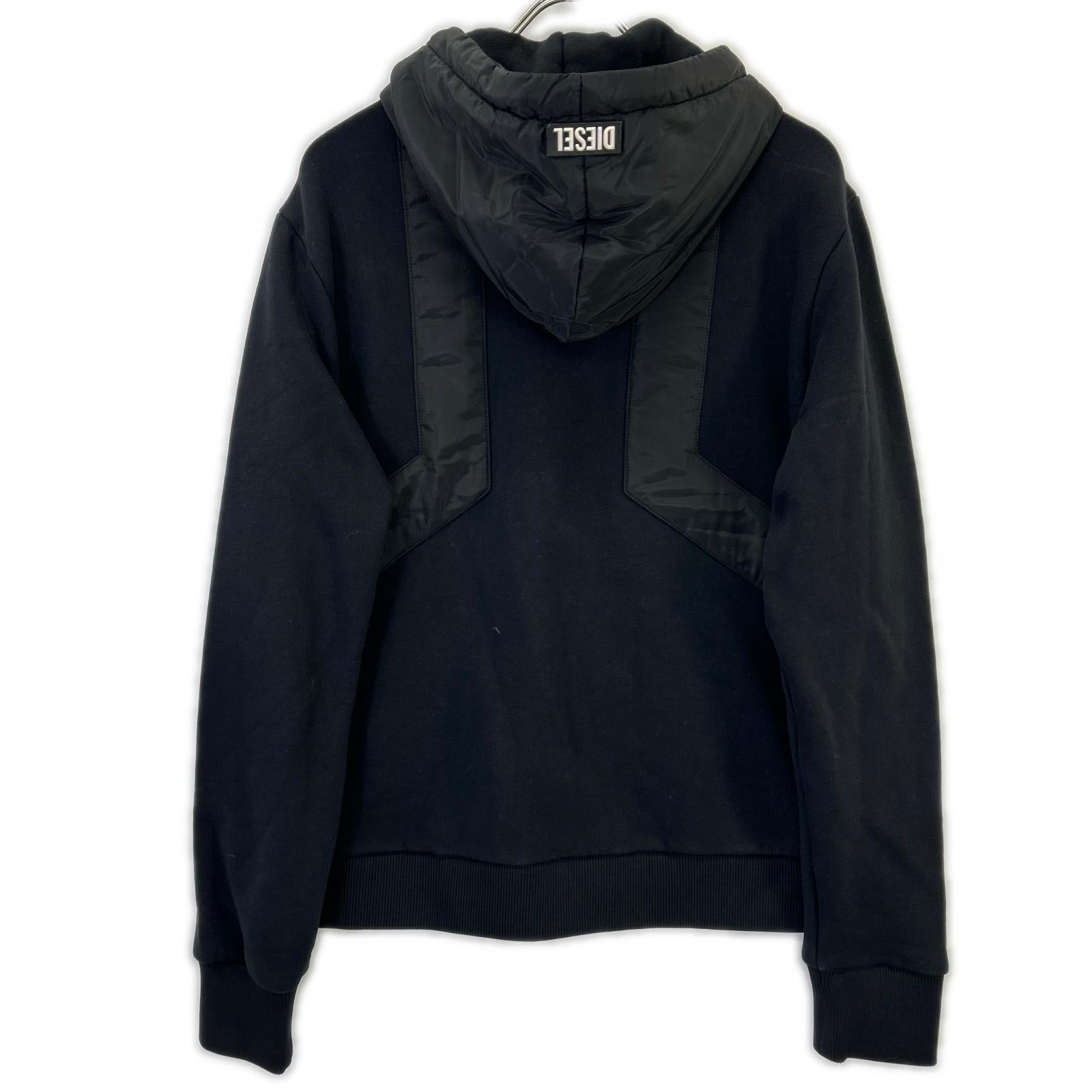 DIESEL ディーゼル A00689-J-LINES-0BAXF ジップアップ中綿フーディ ジャケット