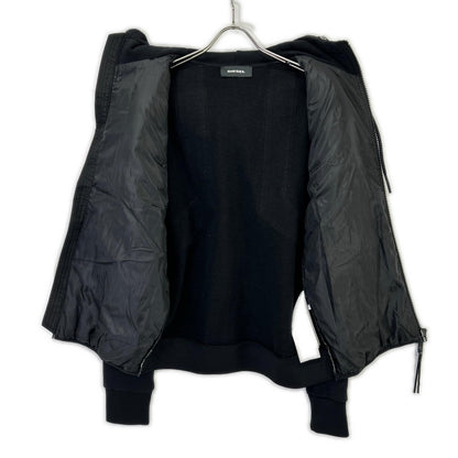 DIESEL ディーゼル A00689-J-LINES-0BAXF ジップアップ中綿フーディ ジャケット