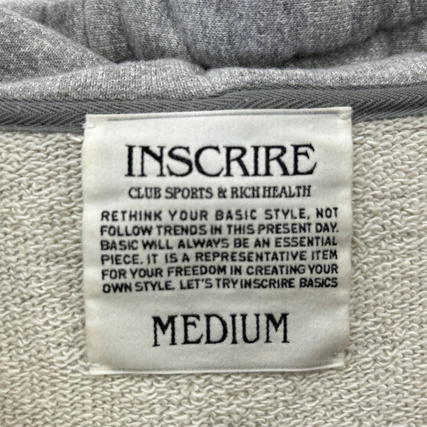 INSCRIRE アンスクリア I24W-BC97 スウェットパーカーワンピース ワンピース