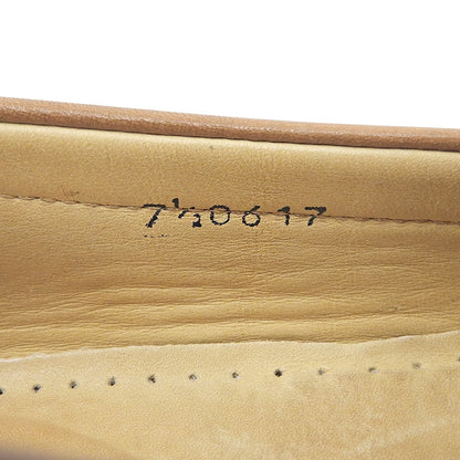 Paraboot パラブーツ 美品 CORAUXコロー モカシン コインローファー シューズ メンズ ブラウン 7 1/2 シューズ
