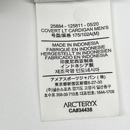 ARC'TERYX アークテリクス 25884 Covert LT Cardigan コバートライトウェイトカーディガン トップス