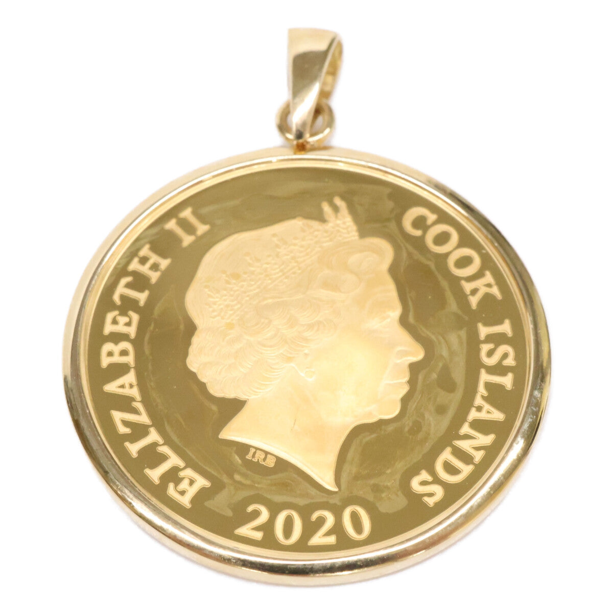 QVC QVC 新品未使用 24K x 18K 2020 TOKYO コイン 1/10oz ペンダントトップ