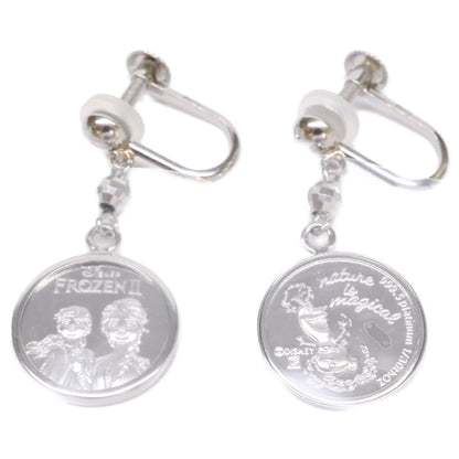 Pt1000 Pt1000 新品未使用 Pt999.9 x Pt900 アナと雪の女王Ⅱ1/30oz 純プラチナメダル イヤリング