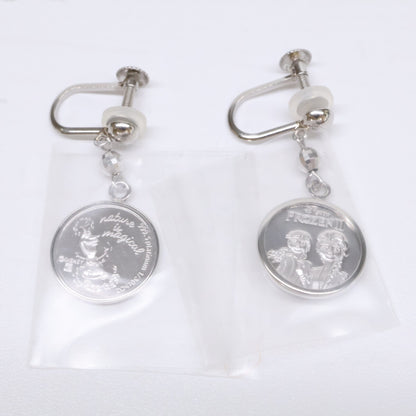 Pt1000 Pt1000 新品未使用 Pt999.9 x Pt900 アナと雪の女王Ⅱ1/30oz 純プラチナメダル イヤリング