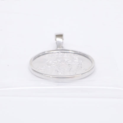 Pt1000 Pt1000 新品未使用 Pt999.9 x Pt900 アナと雪の女王Ⅱ純メダルペンダントヘッド1/10oz ペンダントトップ