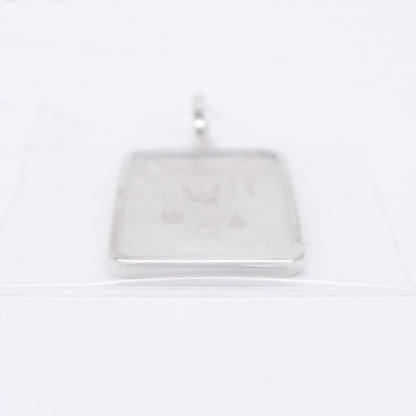 QVC QVC 新品同様 Pt1000 x Pt900 リバティプレート ペンダントトップ