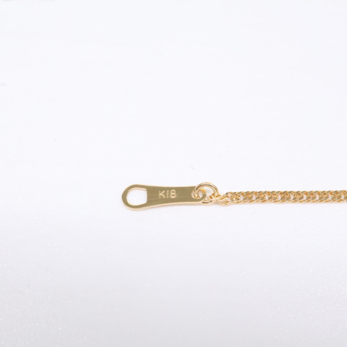 QVC QVC 美品 K18 血赤珊瑚オーバルトップ ネックレス