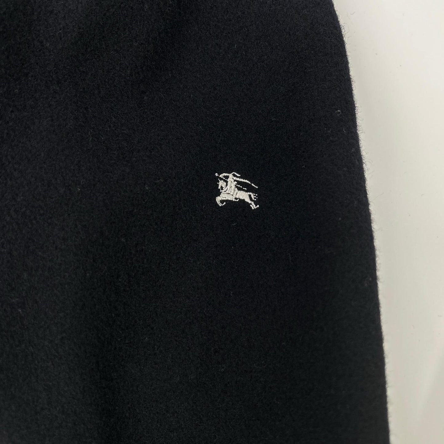 Burberry Black Label Burberry Black Label BMC73-104-29 black silver-button wool coat coat