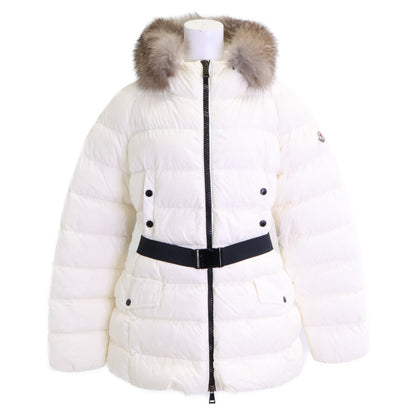 MONCLER モンクレール 【美品】CLION クリオン ベルト/ファー付 フーディダウンジャケット ジャケット