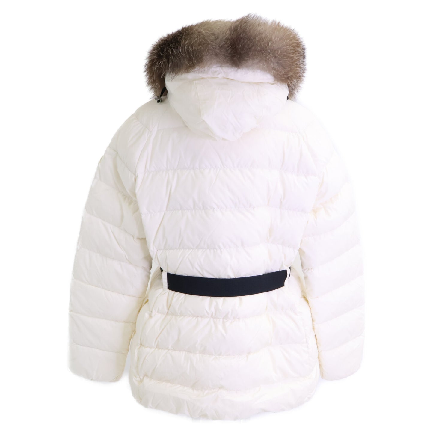 MONCLER モンクレール 【美品】CLION クリオン ベルト/ファー付 フーディダウンジャケット ジャケット