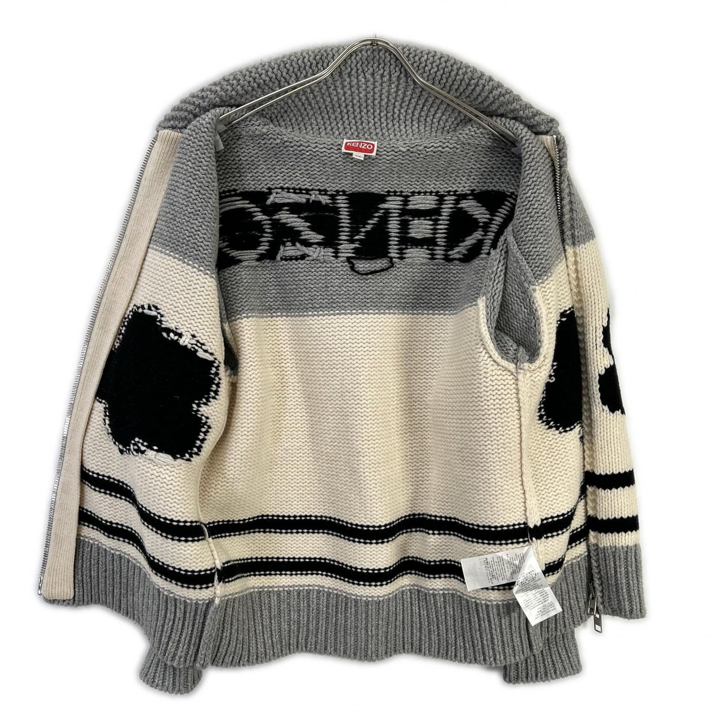 KENZO ケンゾー FC62CA3233BD ボケフラワーカウチンニット トップス