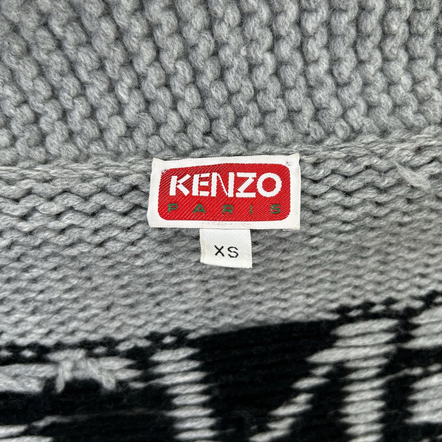 KENZO ケンゾー FC62CA3233BD ボケフラワーカウチンニット トップス