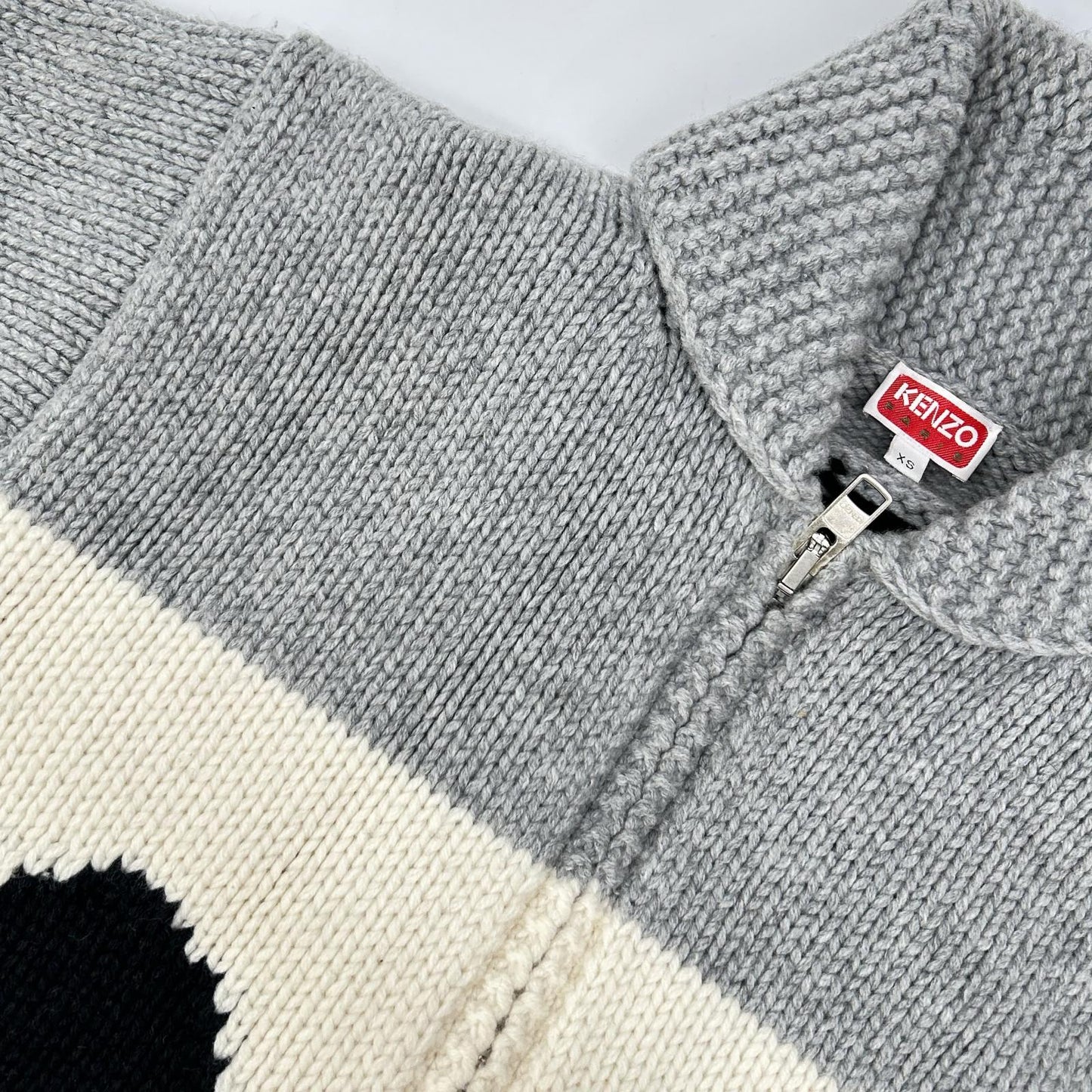 KENZO ケンゾー FC62CA3233BD ボケフラワーカウチンニット トップス