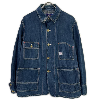 JOE MCCOY ジョーマッコイ 旧リアルマッコイズ Lot.710 8HOURUNION デニムカバーオール ジャケット