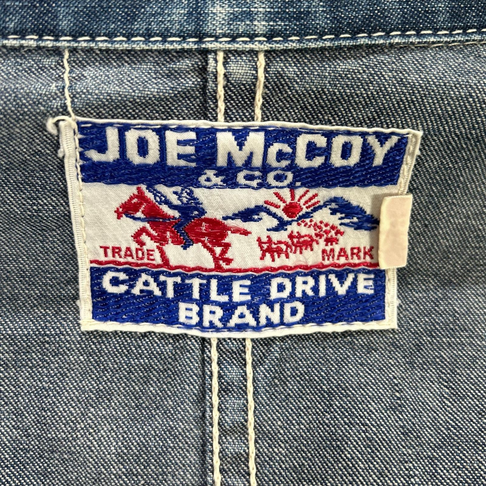 JOE MCCOY ジョーマッコイ 旧リアルマッコイズ Lot.710 8HOURUNION デニムカバーオール ジャケット