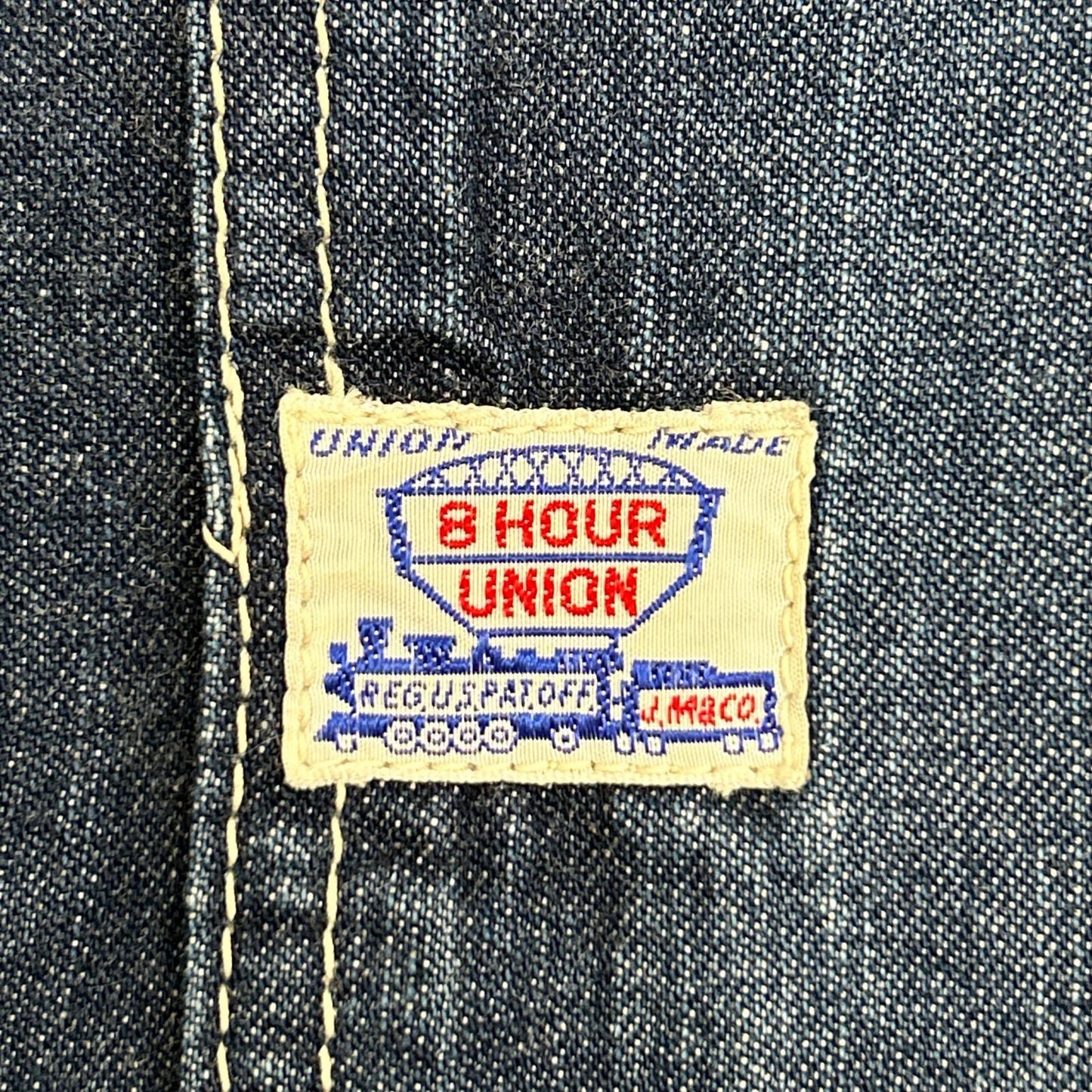 JOE MCCOY ジョーマッコイ 旧リアルマッコイズ Lot.710 8HOURUNION デニムカバーオール ジャケット