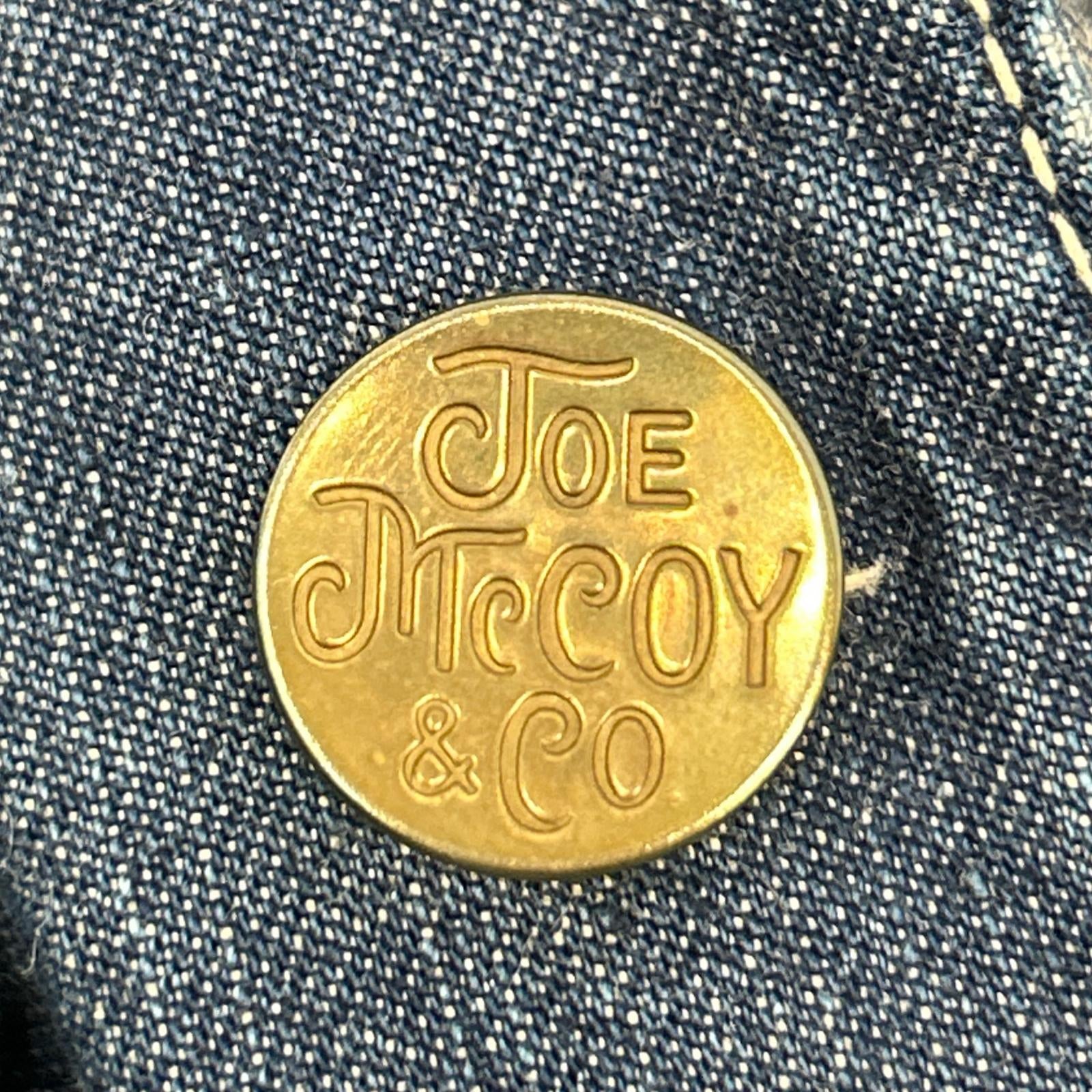 JOE MCCOY ジョーマッコイ 旧リアルマッコイズ Lot.710 8HOURUNION デニムカバーオール ジャケット