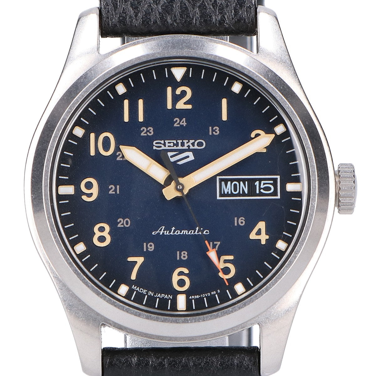 SEIKO セイコー SBSA119 4R36 5スポーツ Field series シースルーバック 自動巻き 腕時計