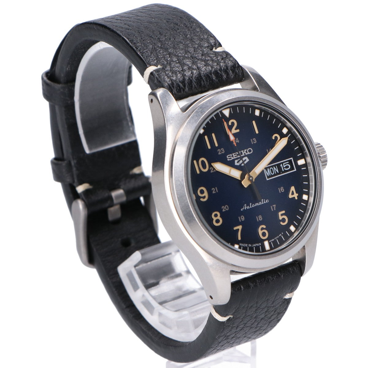 SEIKO セイコー SBSA119 4R36 5スポーツ Field series シースルーバック 自動巻き 腕時計