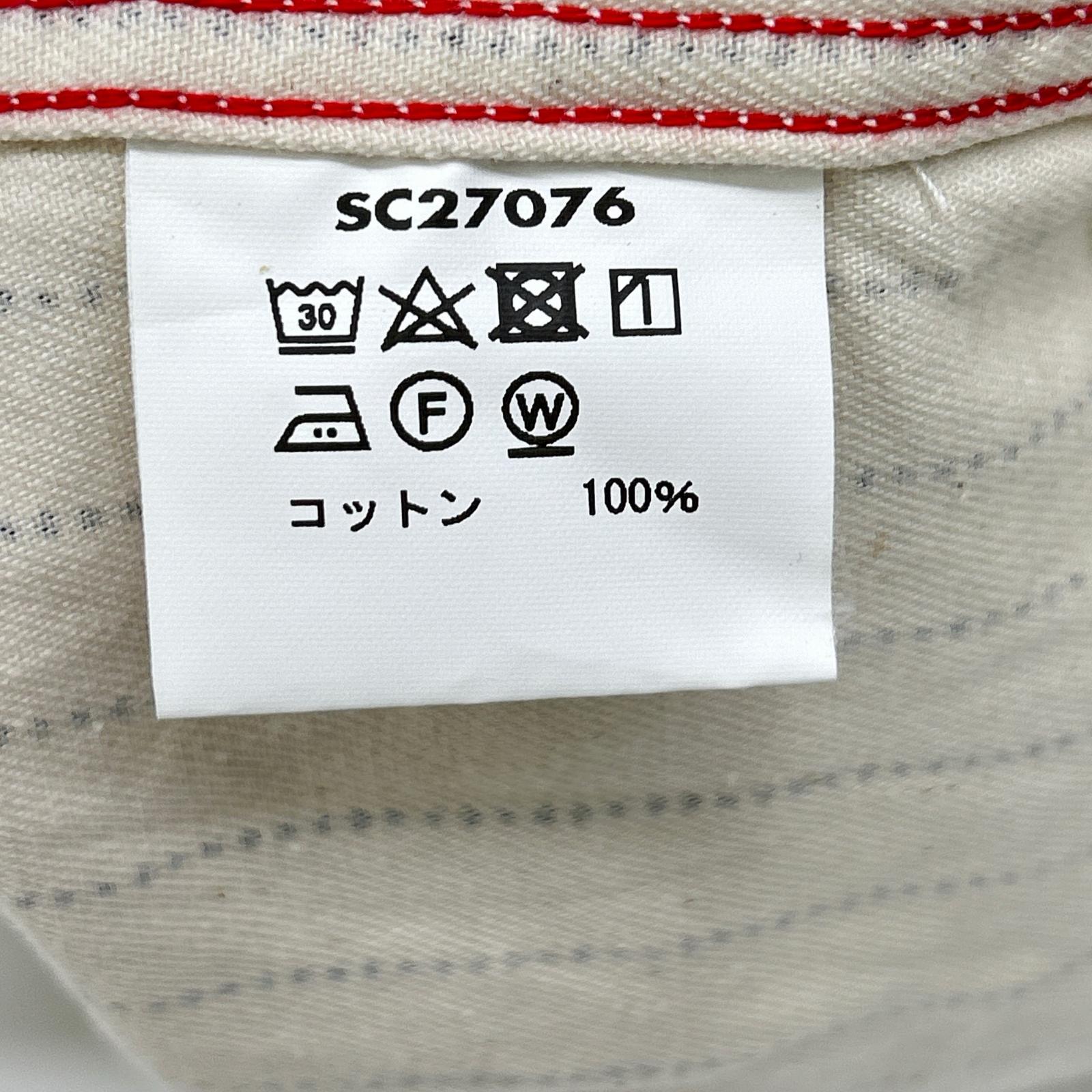 SUGAR CANE シュガーケーン SC27076 FICTION ROMANCE 8.5ozSTRIPE WORK SHIRT トップス