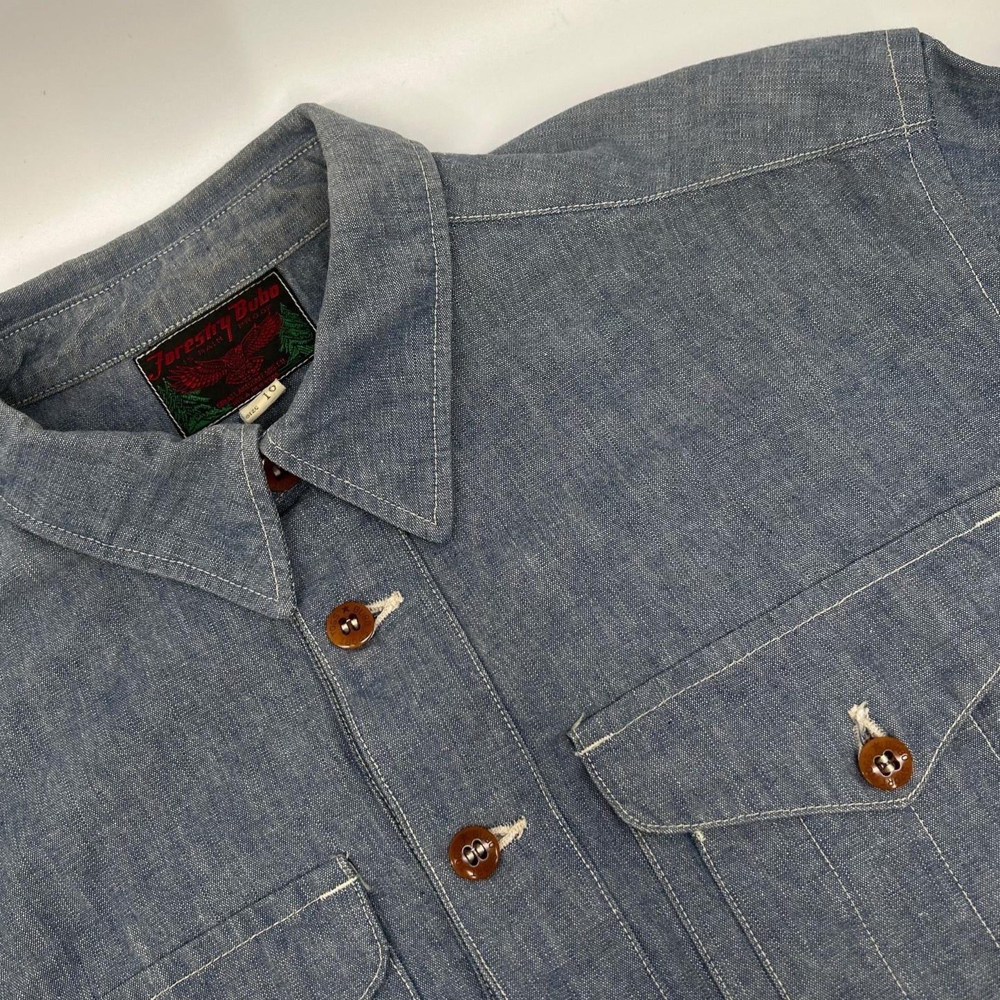 FREEWHEELERS フリーホイーラーズ TIMBERMAN デニムアウトドアシャツ トップス