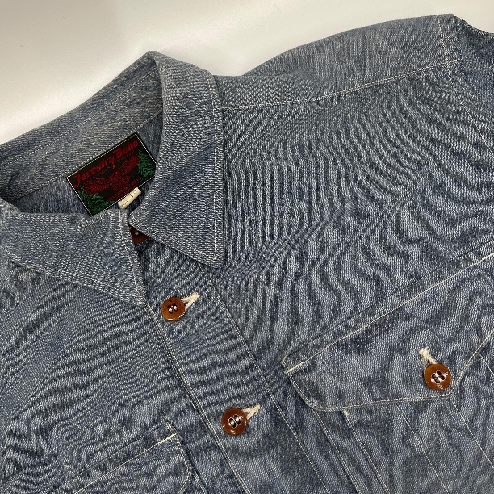 FREEWHEELERS フリーホイーラーズ TIMBERMAN デニムアウトドアシャツ トップス