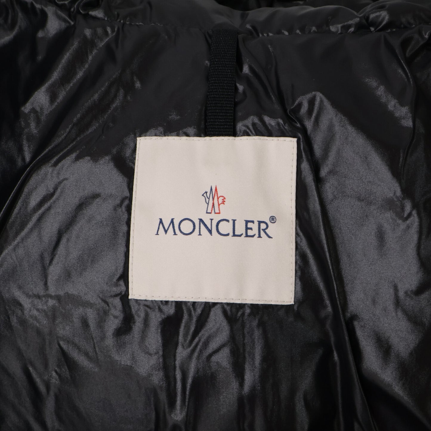 MONCLER モンクレール 【美品】MONTCLA モンクラ 内側ロゴ刺繍グログランテープ フーディダウンジャケット ジャケット