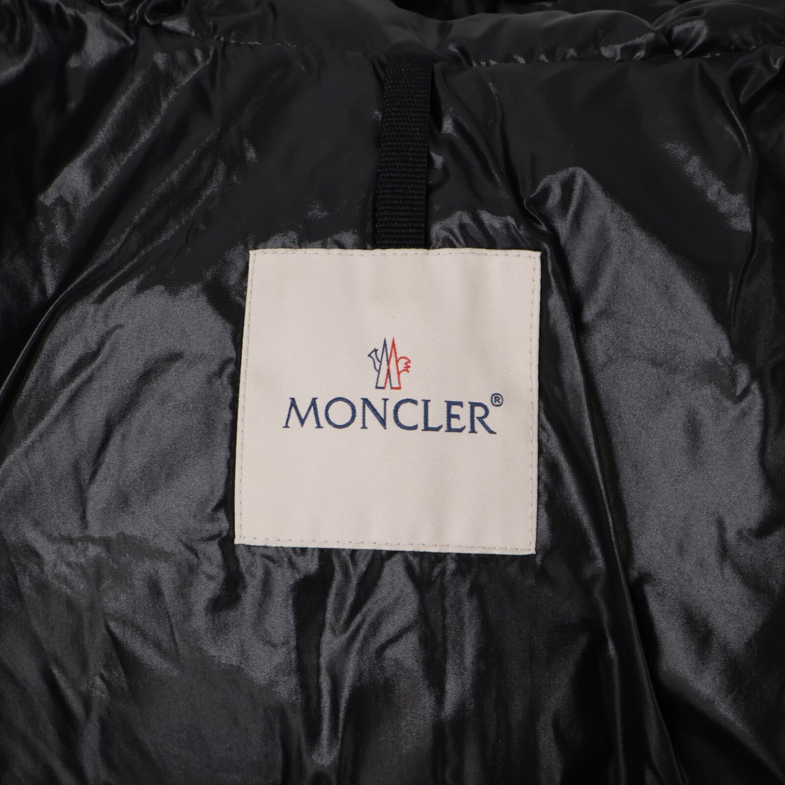 MONCLER モンクレール 【美品】MONTCLA モンクラ 内側ロゴ刺繍グログランテープ フーディダウンジャケット ジャケット