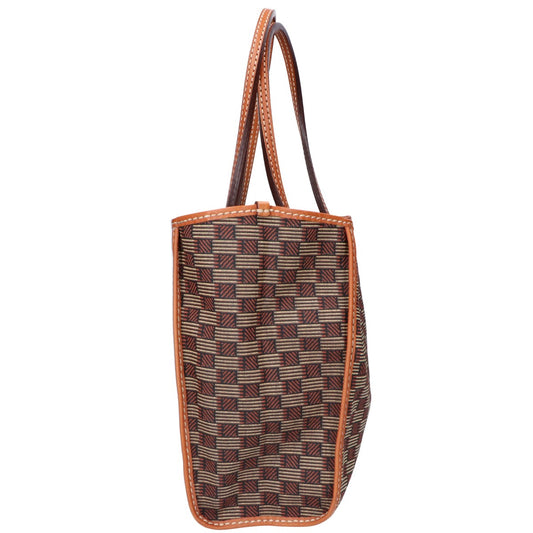 MOREAU PARIS モローパリ 【美品】セレスタン ジャカード/レザー トートバッグ