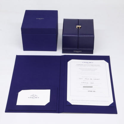 CHAUMET ショーメ 美品 082216 750PG ジュ ドゥ リアン ダイヤモンド ネックレス