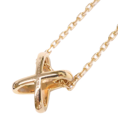CHAUMET ショーメ 美品 082216 750PG ジュ ドゥ リアン ダイヤモンド ネックレス